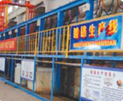 خطوط آبکاری اتوماتیک ISO9000 لوازم جانبی نیکل کروم , خط تولید آبکاری