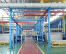 کره جنوبی Tbyo الکترومکانیکی کارخانه Jiangyin خط تولید خودکار کروم سخت