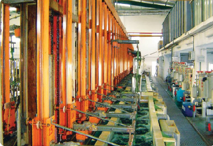 نوع برگشتی خط OEM آبکاری خودکار نیکل الکترولس